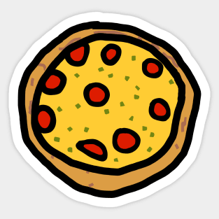 Food for Pizza Pi Day Sticker